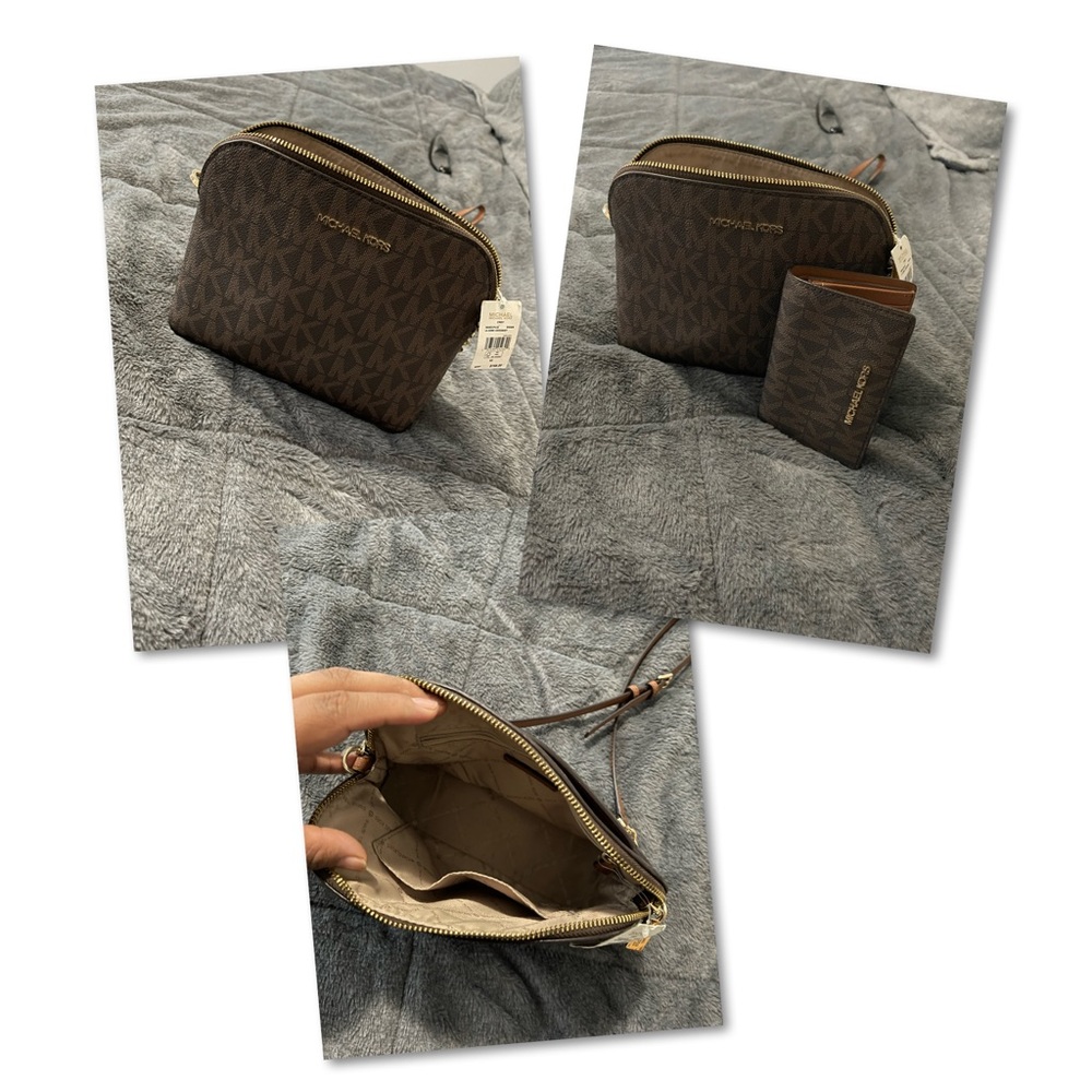 Micheal Kors purse and matching wallet